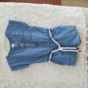 Carter's Denim Romper 2T
